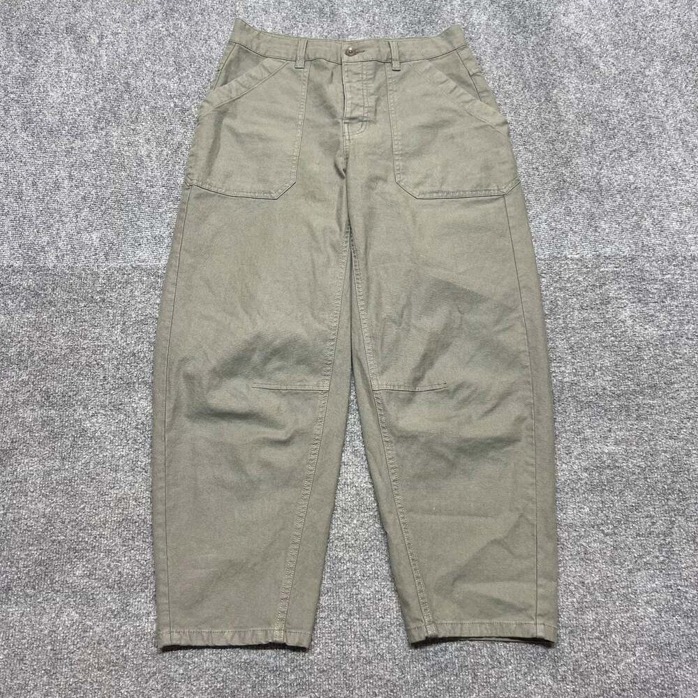 prAna Women's Size 4 Olive Green Cargo Pants Straight Leg